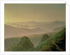 Morning in the Mountains by Caspar David Friedrich