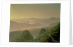 Morning in the Mountains by Caspar David Friedrich