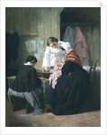 Ladies Sewing by Jules Trayer