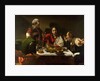 The Supper at Emmaus, 1601 by Michelangelo Merisi da Caravaggio