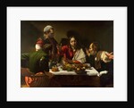 The Supper at Emmaus, 1601 by Michelangelo Merisi da Caravaggio