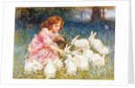 Feeding the Rabbits by Frederick Morgan