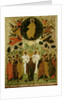 The Ascension of Our Lord, Russian icon from the Malo-Kirillov Monastery, Novgorod School, 1543 by Novgorod School