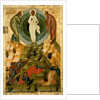 The Transfiguration of Our Lord, Russian icon from the Holy Theotokos Dormition Church on the Volotovo field near Novgorod by Novgorod School