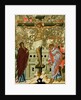 The Crucifixion of Our Lord, Russian icon from the Cathedral of St. Sophia, Novgorod School, 15th century by Anonymous