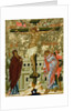 The Crucifixion of Our Lord, Russian icon from the Cathedral of St. Sophia, Novgorod School, 15th century by Anonymous