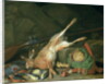 Still Life of a Hare with Hunting Equipment by Hieronymus the Elder Galle