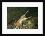 Still Life of a Hare with Hunting Equipment by Hieronymus the Elder Galle