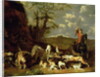 A Bear Hunt, 1655 by Abraham Danielsz. Hondius