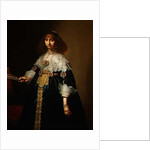 Portrait of a Lady in an Elaborate Embroidered Costume, 1640 by Hercules Sanders