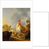 A Group of Farmyard Fowl, 1643 by Gysbert Hondecoeter