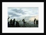 Winter Landscape with Skaters by Dutch School
