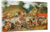 Wedding Feast by Pieter the Younger Brueghel