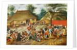 Wedding Feast by Pieter the Younger Brueghel