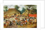 Wedding Feast by Pieter the Younger Brueghel