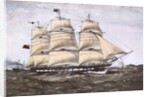 The Clipper Ship 'Anglesey' by Anonymous Anonymous
