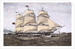 The Clipper Ship 'Anglesey' by Anonymous Anonymous