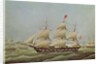 Full-rigged Ship `Bremerhaven' ex 'Rochester' by Anonymous Anonymous