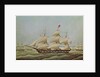 Full-rigged Ship `Bremerhaven' ex 'Rochester' by Anonymous Anonymous