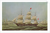 Full-rigged Ship `Bremerhaven' ex 'Rochester' by Anonymous Anonymous