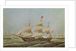 Full-rigged Ship `Bremerhaven' ex 'Rochester' by Anonymous Anonymous