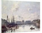 The Port of Trade, Le Havre, 1892 by Eugene Louis Boudin