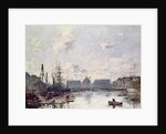 The Port of Trade, Le Havre, 1892 by Eugene Louis Boudin