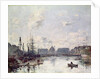 The Port of Trade, Le Havre, 1892 by Eugene Louis Boudin