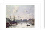 The Port of Trade, Le Havre, 1892 by Eugene Louis Boudin