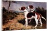 Two Hounds in a Landscape by John Emms
