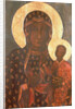 The Black Madonna of Jasna Gora, Byzantine-Russian Icon by School Russian