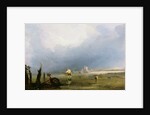 Beach at Shoreham by Anthony Vandyke Copley Fielding