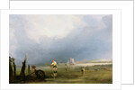 Beach at Shoreham by Anthony Vandyke Copley Fielding