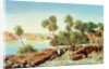Philae on the Nile by Edward Lear