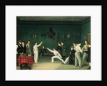 A Fencing Scene, 1827 by Adolphe Ladurner
