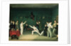 A Fencing Scene, 1827 by Adolphe Ladurner