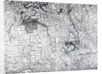 A section of a sheet from the survey of London and it's environs, 1741-5, pub. 1769 by John Rocque