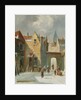 Winter Street Scene by Anthonie Waldorp