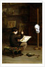 Young Boy Drawing from a Cast Head, 1879 by Pierre Edouard Frere