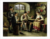 Young Woman Playing a Zither by Carl Ostersetzer