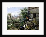 The Farmyard, 1898 by Carl Jutz