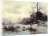 Crows in a Winter Landscape, 1907 by Karl Kustner