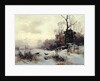 Crows in a Winter Landscape, 1907 by Karl Kustner