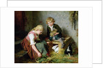 Feeding the Rabbits by Felix Schlesinger