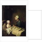 Little Girl Saying Her Prayers in Bed by Meyer von Bremen