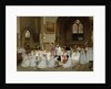 First Communion, 1867 by Theophile Emmanuel Duverger