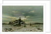 A Village in the Snow by Friedrich Nicolai Joseph Heydendahl
