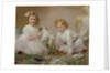 A Brother and Sister Playing, 1915 by Frederick Howard Michael