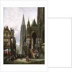 Ecclesiastical Procession Entering a Cathedral by Henry Thomas Schafer