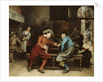 Two Men Talking in a Tavern by Jean Charles Meissonier